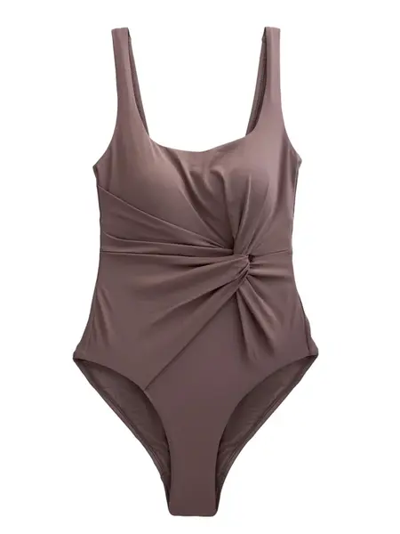 Next Jednodielne plavky  čokoládová