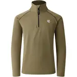 Dare2b CONSIST II CORE ST Chlapčenská mikina, khaki, veľkosť 5-6Y