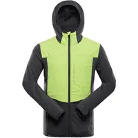 ALPINE PRO ZOLL Pánska športová mikina, čierna, veľkosť