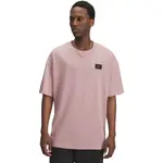 Under Armour HEAVYWEIGHT WOVEN LABEL Pánske tričko s dlhým rukávom, ružová, veľkosť M