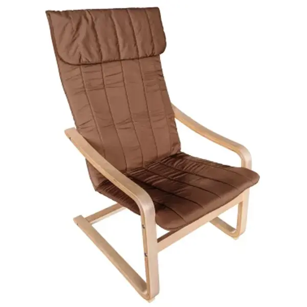 Relaxační křeslo Memphis, hnědé