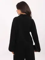 Čierna košeľa s gombíkmi