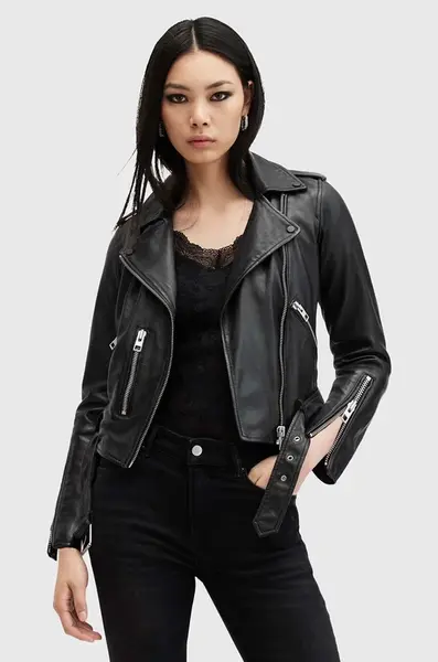 Kožená bunda AllSaints BALFERN BIKER