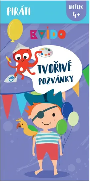 Tvořivé pozvánky - Piráti (poškozená)