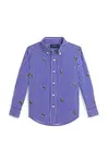 Detská bavlnená košeľa Polo Ralph Lauren