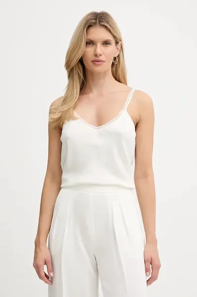 Top s prímesou hodvábu Twinset