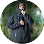 One more cast bunda splash camo knight waterproof jacket - l