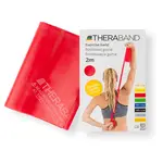 THERA-BAND Posilovací guma středně silná červená 2 m