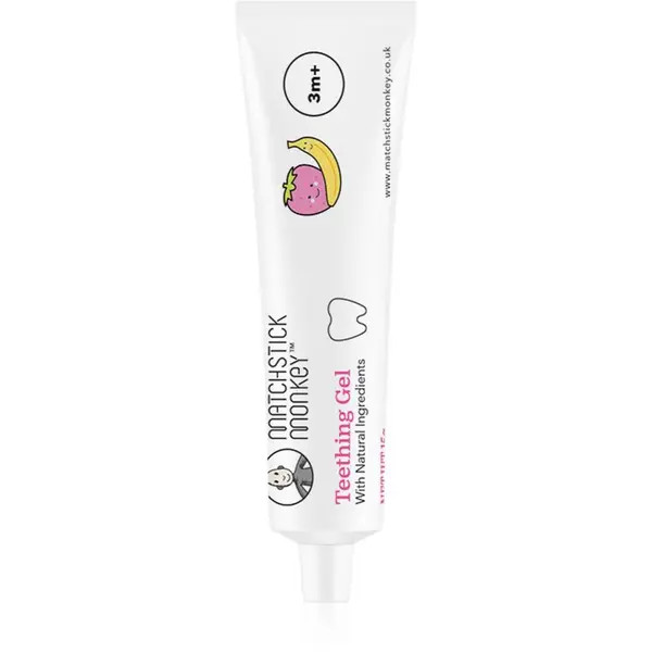 Matchstick Monkey Teething Gel 3m+ chladivý gel na zuby 15 g