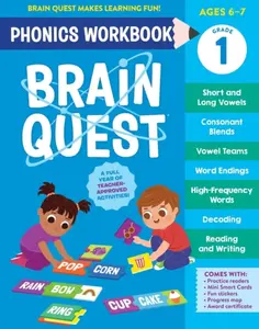 Brain Quest Phonics Workbook: Grade 1 - Workman Publishing