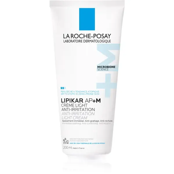 La Roche-Posay Lipikar AP+M Light Cream relipidační krém pro suchou až atopickou pokožku 200 ml