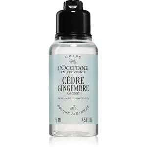 L’Occitane Cèdre Gingembre Perfumed Shower Gel sprchový gel 75 ml