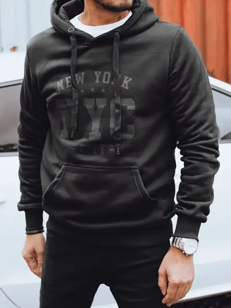 Pánská mikina s kapucí New York