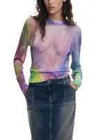 Barevný svetr Desigual