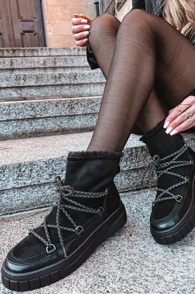 Dámské sněhule Isalisse černé