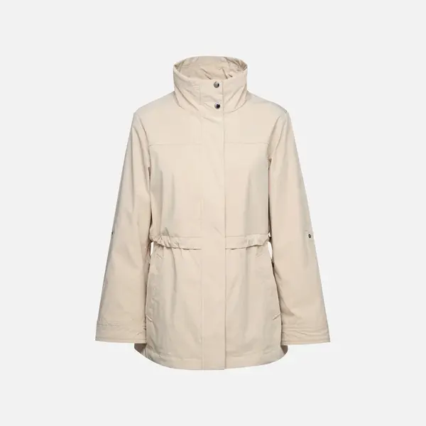 Beige women's jacket Geox Claudin - Women's