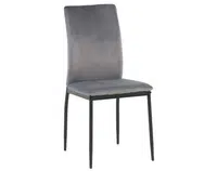 Jídelní židle Mette, středně šedá látka