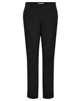 Černé jednobarevné kalhoty Only