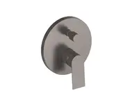 Ravak Plan - Baterie pod omítku, pro 2 spotřebiče, kartáčovaný grafit X070656