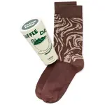 CELIO XMISOCOFFE Pánske ponožky v darčekovom balení, hnedá, veľkosť