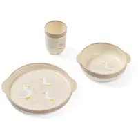 BabyOno Be Active Feeding Set Farmer jedálenská súprava 12m+ 3 ks