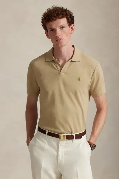 Polo Ralph Lauren  Bavlněné polo tričko