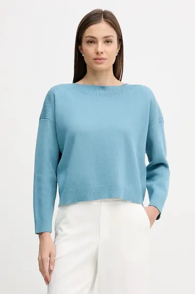 Svetr z vlněné směsi United Colors of Benetton