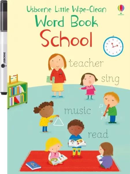 Little Wipe-Clean Word Book School - Felicity Brooks