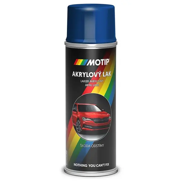 Motip Autolak modrá night fire metalíza 200 ml