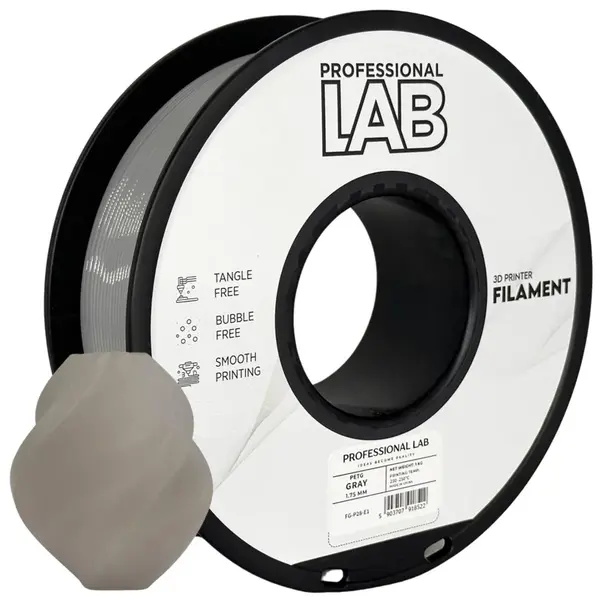 Professional Lab FG-P28-E1, 3D filament, PETG, Gray, 1kg, 1,75mm