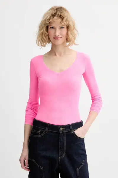 Bavlněné tričko s dlouhým rukávem American Vintage