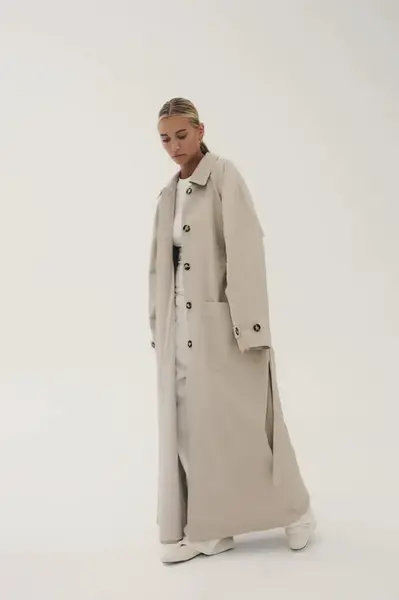 Bavlnený trenčkot MUUV. BOUFF