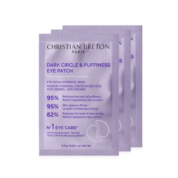 Christian Breton Eye Priority oční masky proti tmavým kruhům 3 ks
