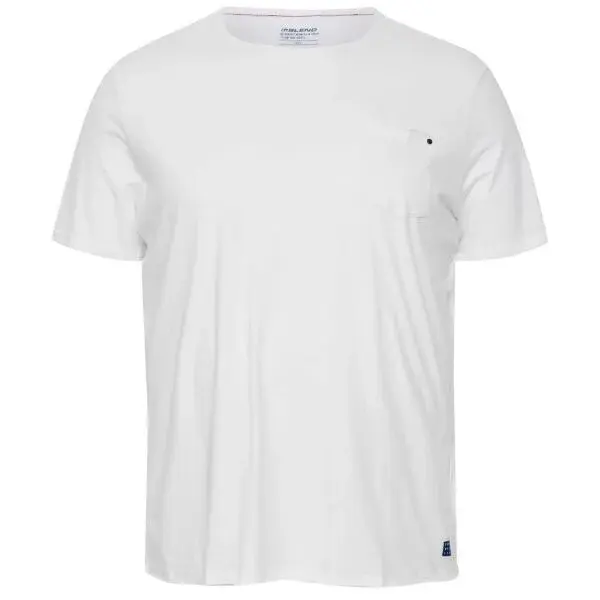 BLEND BHNOEL TEE Pánské tričko, bílá, velikost 5XL