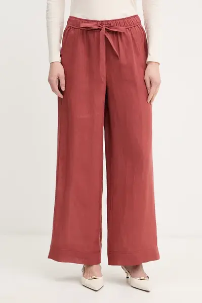 Lněné kalhoty Marella UOMO