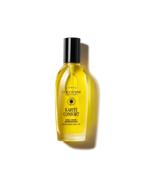 Výživný tělový olej Karité Confort (Bambucké máslo)