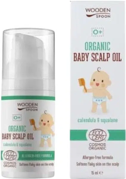WOODENSPOON Organický olej pro dětskou pokožku hlavy 15 ml