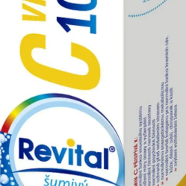 REVITAL C vitamin 1000 mg Citron 20 šumivých tablet