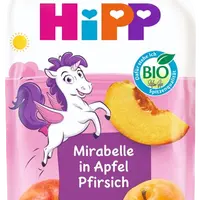 HIPP BIO Hippies Jablko-Broskev-Mirabelka 100 g
