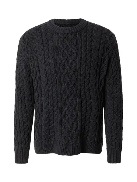 Abercrombie & Fitch Sveter  čierna