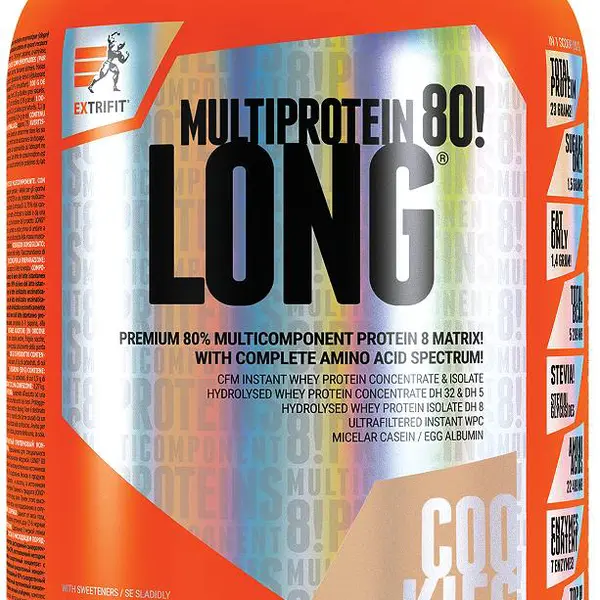 EXTRIFIT Long 80 Multiprotein Cookies cream 2270 g