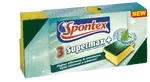 SPONTEX Supermax+ houba tvarovaná velká 3 ks