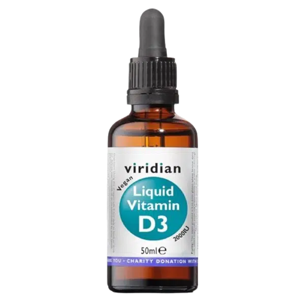 VIRIDIAN Liquid Vitamin D3 50 ml