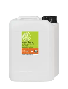 TIERRA VERDE Prací gel z mýdlových ořechů s BIO pomerančovou silicí 5 l
