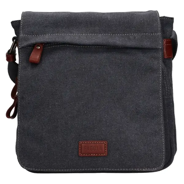 Pánska taška cez rameno Fagola Lyon - modro-šedá