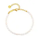 Vuch Dámský perlový náramek z říčních perel Mireya Gold