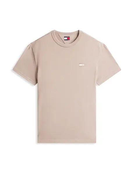Tommy Jeans Tričko  sivobéžová