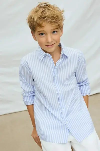 Dětská bavlněná košile Mayoral