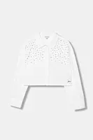 Dětská bavlněná košile Guess