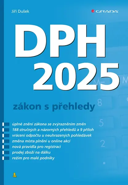 Kniha: DPH 2025 - zákon s přehledy od Dušek Jiří
